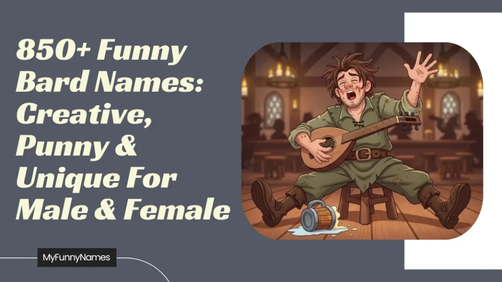 Funny Bard Names