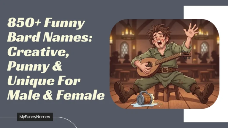 Funny Bard Names