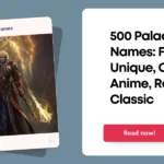 Paladin Names